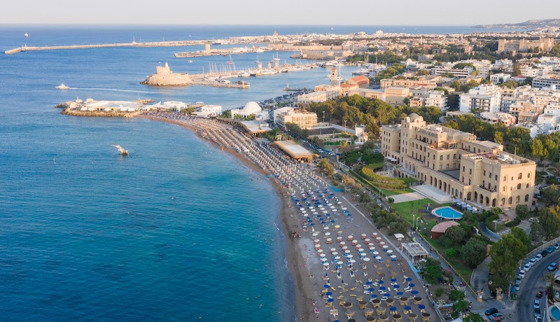 Grande Albergo Delle Rose in Rhodes, Greece