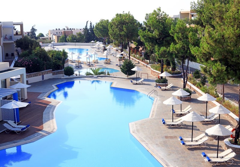 Kiotari Miraluna Beach Resort in Rhodes, Greece
