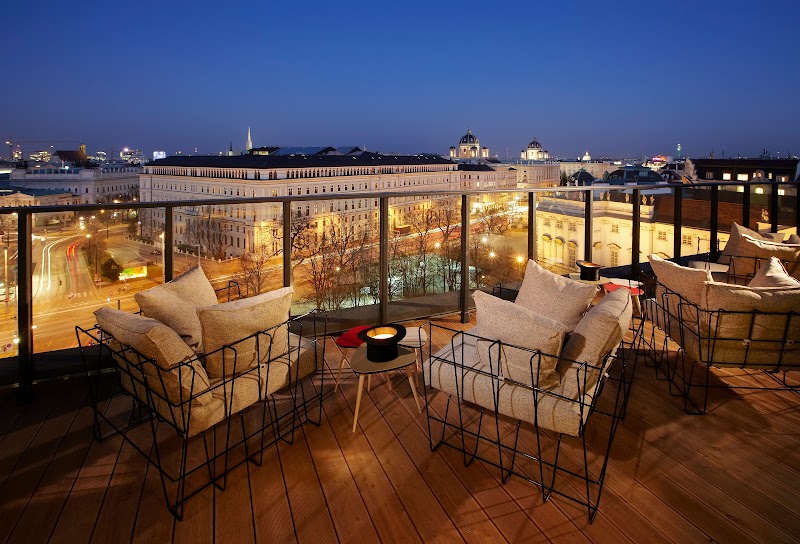 25hours Hotel Vienna at MuseumsQuartier in Vienna, Austria