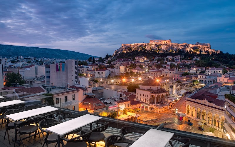 A for Athens in Athens, Greece