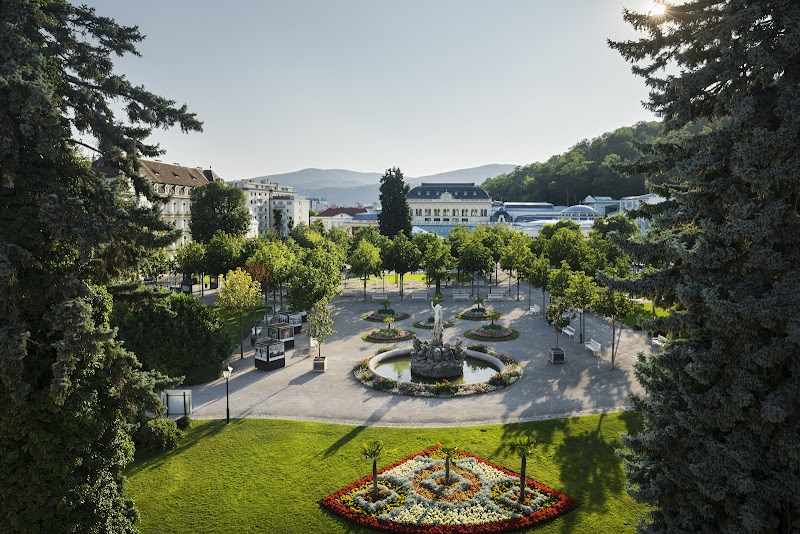 At the Park Hotel in Baden, Austria