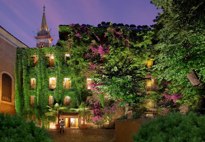 Hotel Raphael in Rome, Italy