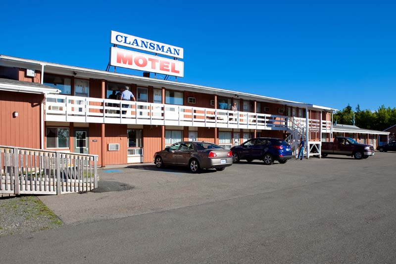 The Clansman Motel in Cape Breton, Canada