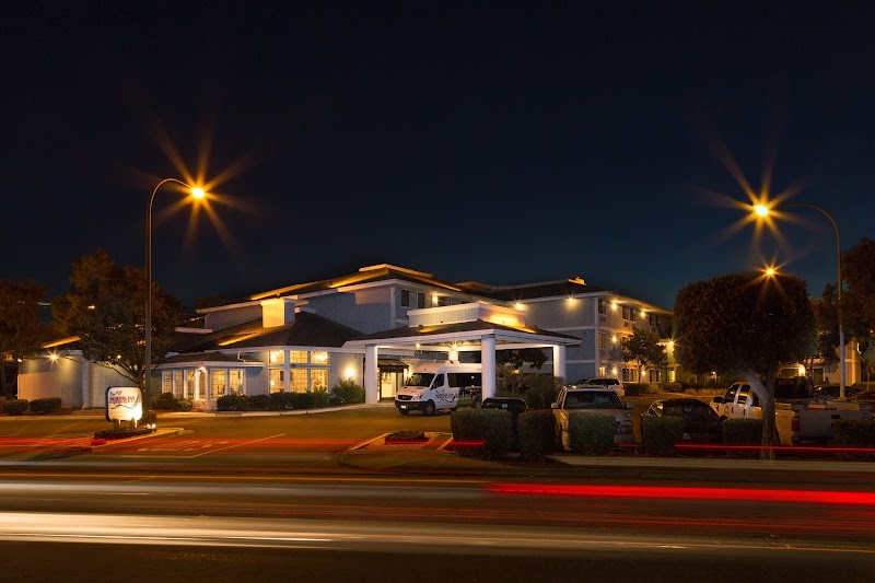The Marina Inn on San Francisco Bay (note: sometimes considered part of the broader Alameda area) in Alameda, United States